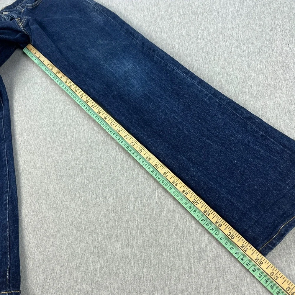 Buck Mason Ford Standard Jeans Mens 30x34 *Fits 31x32 Blue 14oz Double-Dipped